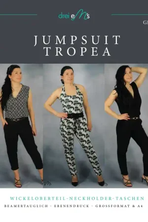 Voordeelprijs E-book drei eMs Jumpsuit TROPEA, Duits