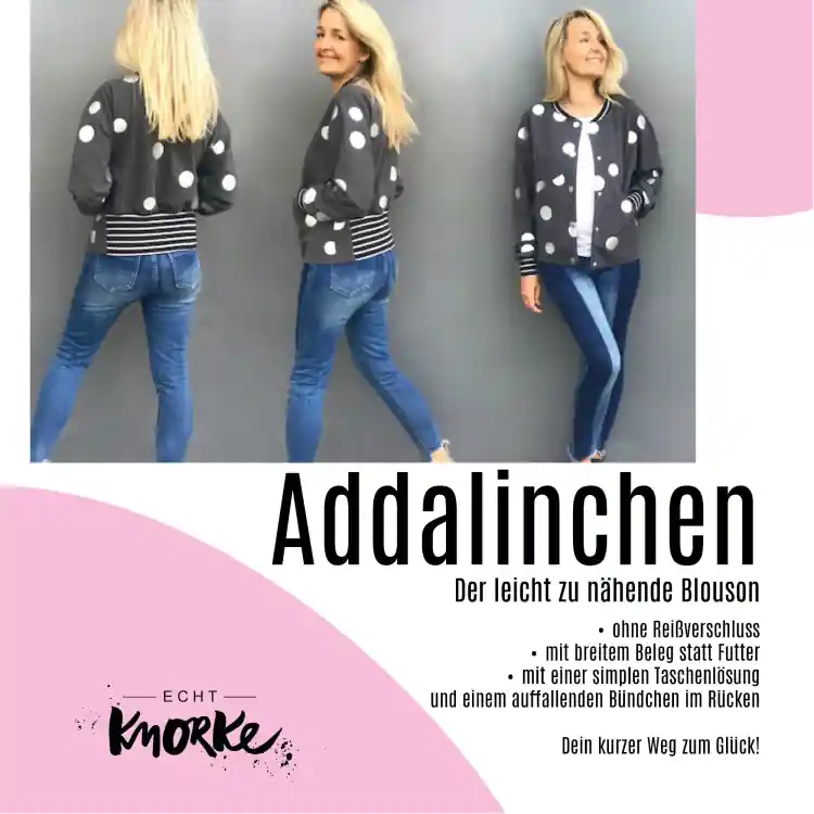 Veilige Betaling E-book Echt Knorke Blouson Addalinchen, Duits