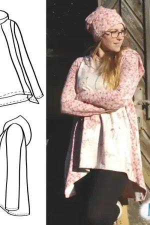 Weekendaanbieding E-Book MiToSa-Kreativ Sandras Zipfelshirt 2.0, duits