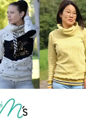 Aanvullend E-Book: drei eMs Hoodie/hoodie jurk Julieta, Duits Exclusieve Aanbieding