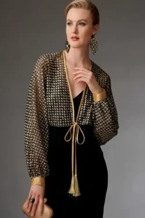 Voordeelprijs Naaipatroon Vogue 9267 jas, one size, Dui/En/Fr