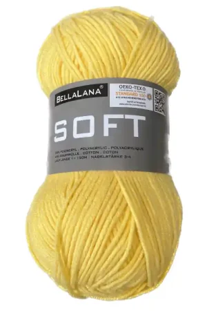 Veilige Betaling BellaLana wol SOFT50gr. , geel