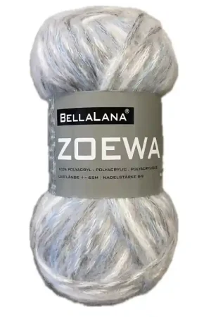 Voordeelprijs BellaLana wol ZOEWA 50gr. , lichtblauw