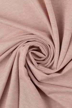 Voordeelprijs Lichte viscose-mix gemêleerd, oudroze