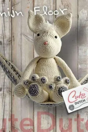 Beperkte Voorraad Haakpatroon Konijn Floor (download)