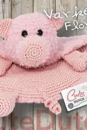 Haakpatroon Tutteldoekje varken Floris (download) Flitsaanbieding