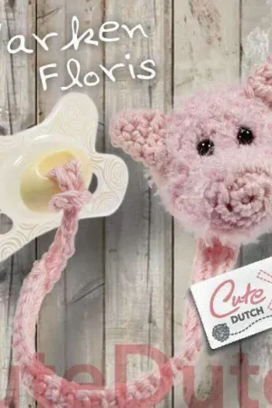 Haakpatroon Speenkoord varken Floris (download) Gereduceerde Prijs