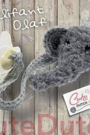 Koop Vandaag Haakpatroon Speenkoord olifant Olaf (download)