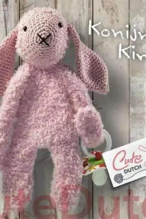 Haakpatroon Speenknuffel konijn Kim (download) Meest Verkocht