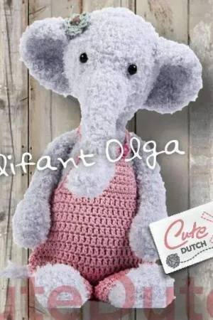 Bestel Nu Haakpatroon Olifant Olga (download)