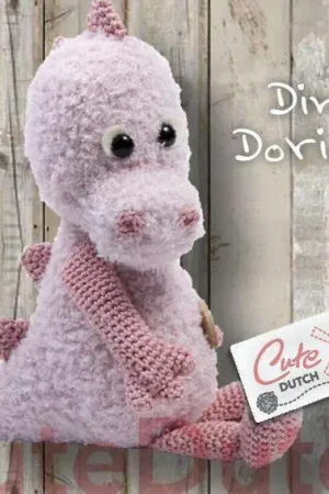 Flitsaanbieding Haakpatroon Dino Doris (download)