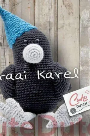 Haakpatroon Kraai Karel (download) Populair