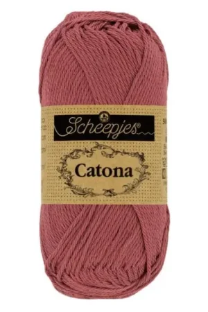 Premium Scheepjes Catona 396 Rose Wine (50 gram)
