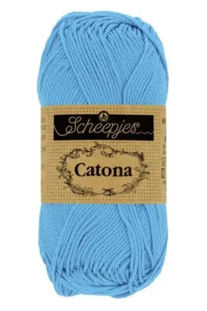 Scheepjes Catona 384 Powder Blue (50 gram) Snelle Levering