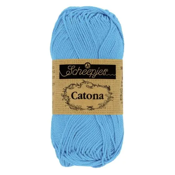Scheepjes Catona 384 Powder Blue (50 gram) Snelle Levering
