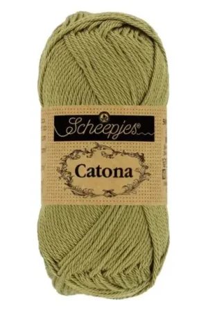 Snelle Levering Scheepjes Catona 395 Willow (50 gram)
