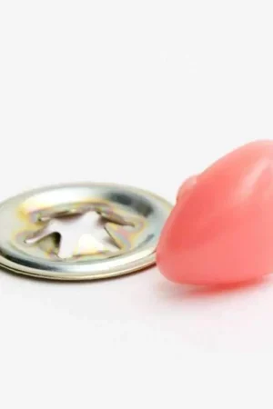 Veiligheidsneus Driehoek Roze (per stuk) (Uitlopend) Express Levering