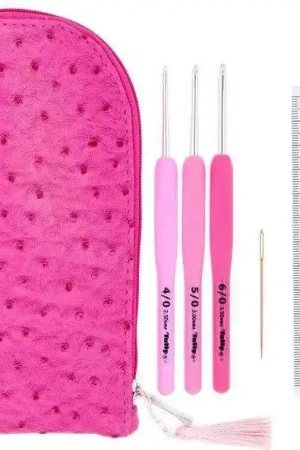 Hoge Kwaliteit Tulip Etimo Rose haaknaaldenset Etui