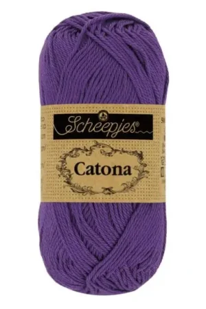 Scheepjes Catona 521 Deep Violet (25 gram) Direct Verzonden
