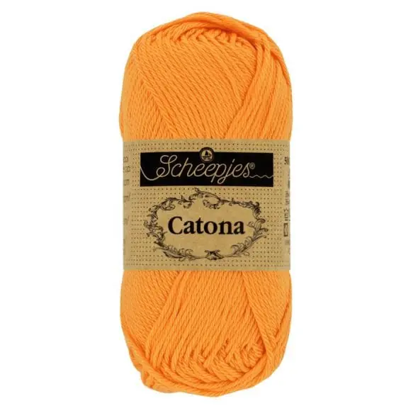 Scheepjes Catona 411 Sweet Orange (25 gram) Direct Beschikbaar