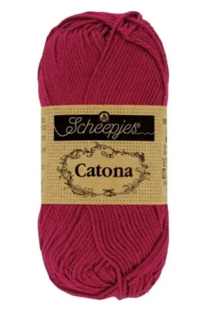 Koopje Scheepjes Catona 517 Ruby (25 gram)