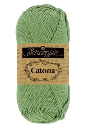 Beperkte Voorraad Scheepjes Catona 212 Sage Green (25 gram)