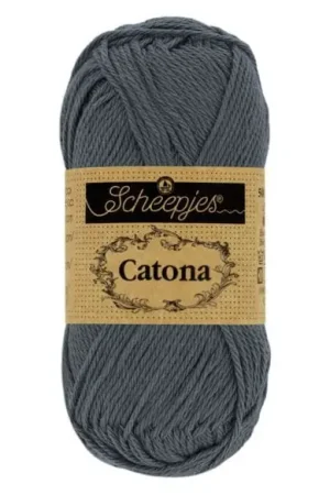 Voordeelprijs Scheepjes Catona 393 Charcoal (25 gram)