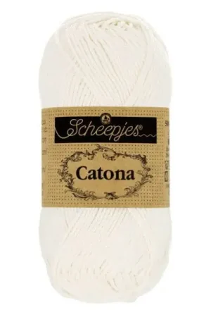 Scheepjes Catona 105 Bridal White (10 gram) Betaalbaar