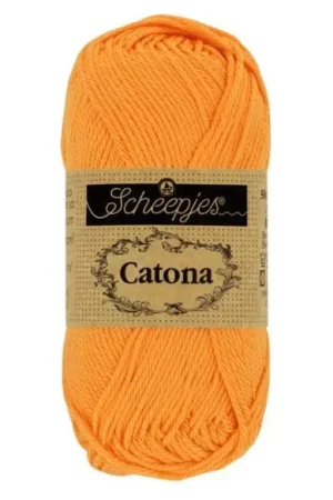 Uitverkoop Scheepjes Catona 411 Sweet Orange (10 gram)