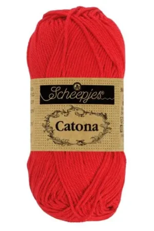 Veilige Betaling Scheepjes Catona 115 Hot Red (10 gram)