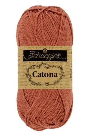 Scheepjes Catona 504 Brick Red (10 gram) Beperkte Voorraad