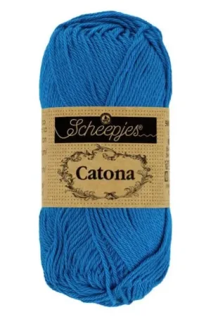 Scheepjes Catona 201 Electric Blue (10 gram) Direct Beschikbaar