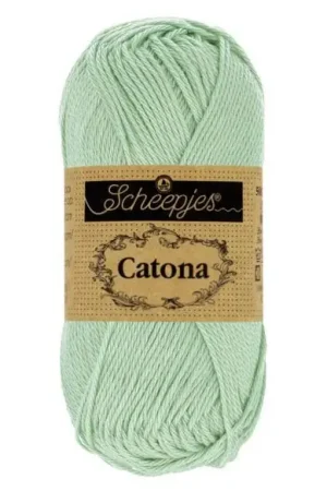 Scheepjes Catona 402 Silver Green (10 gram) Uitverkoop