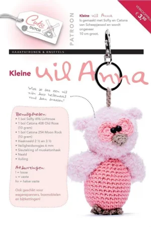 Aanbieding CuteDutch - Patroonboekje kleine uil Anna