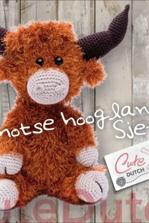 Haakpatroon Schotse hooglander Sjef (download) Shop Nu