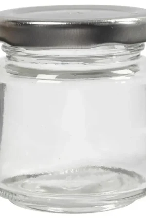 Tijdelijk Beschikbaar Leeg glazen potje 100 ml (2 stuks)
