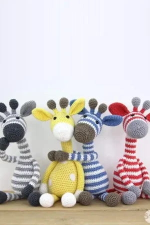 Garenpakket: Giraf Gijs Mini Laatste Versie