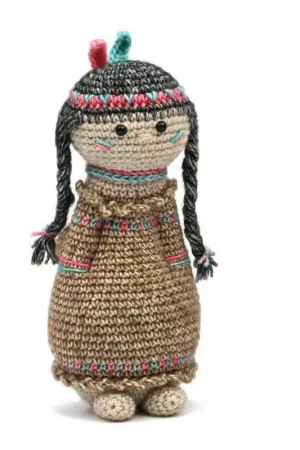 Garenpakket: Geefbeestje Indianenmeisje Op = Op