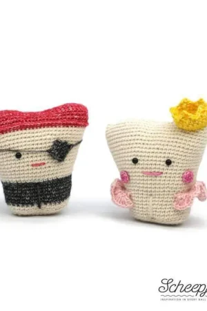 Aanbieding Garenpakket: Geefbeestje KiesFee en KiesPiraat