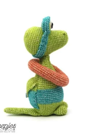 Garenpakket: Geefbeestje Afzwemkrokodil Gecertificeerd