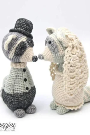 Koopje Garenpakket: Bruidspaar Wasbeer