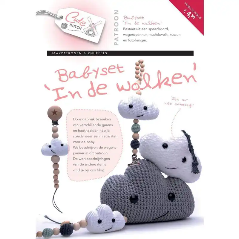 CuteDutch - Patroonboekje babyset 'In de wolken..' Koop Vandaag