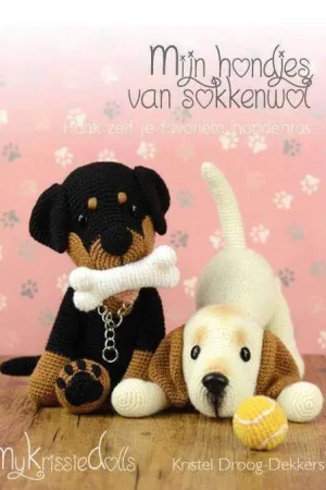 Voordeelprijs Mijn hondjes van sokkenwol
