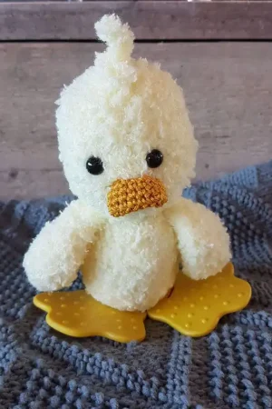 Haakpakket: Bijtknuffel eend Elyn Seizoensaanbieding