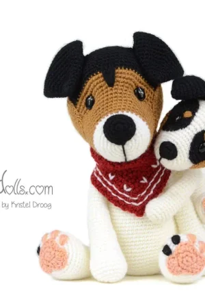 Actieprijs Garenpakket: Jack Russell Noa met pups