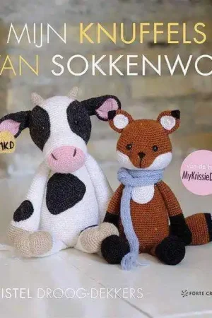 Beperkt Aanbod Mijn knuffels van sokkenwol (laatste exemplaar)