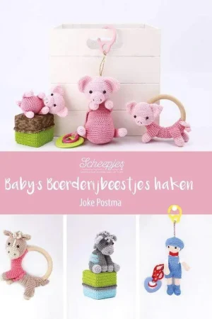 Baby's Boerderijbeestjes haken Tijdelijk Beschikbaar