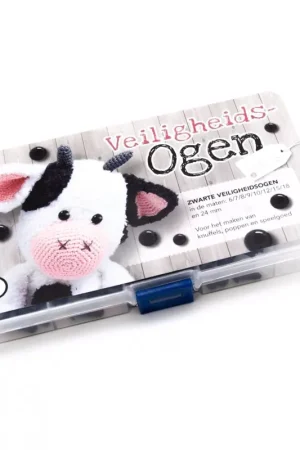 Snelle Levering Zwarte veiligheidsogen assortiment - Rond