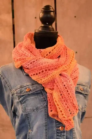 Rechtstreeks Van De Fabrikant Haakpatroon Lentesjaal (download)