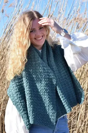 Haakpatroon Soft Wrap Sjaal (download) Alleen Vandaag